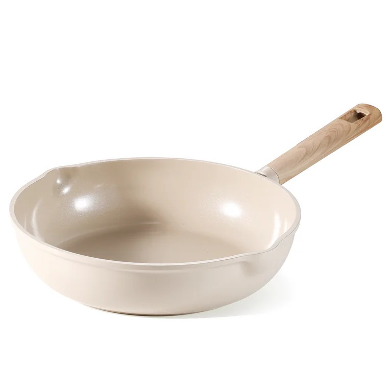 Carote Bon Appétit Collection 11.0inch Ceramic Skillet-Taupe | Walmart (US)