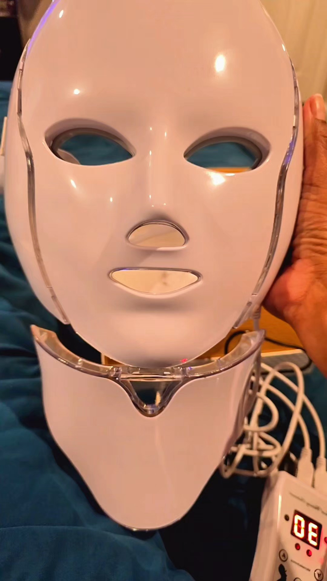 7-1 Colors Led Face Mask Light Therapy for the new year as I work on hyperpigmentation and face tightening. #ledlight #facemask #redlighttherapy @Jitesy Shop #skintightening #lighttherapy 

#LTKmomlife #LTKmorningroutine #LTKselfcare