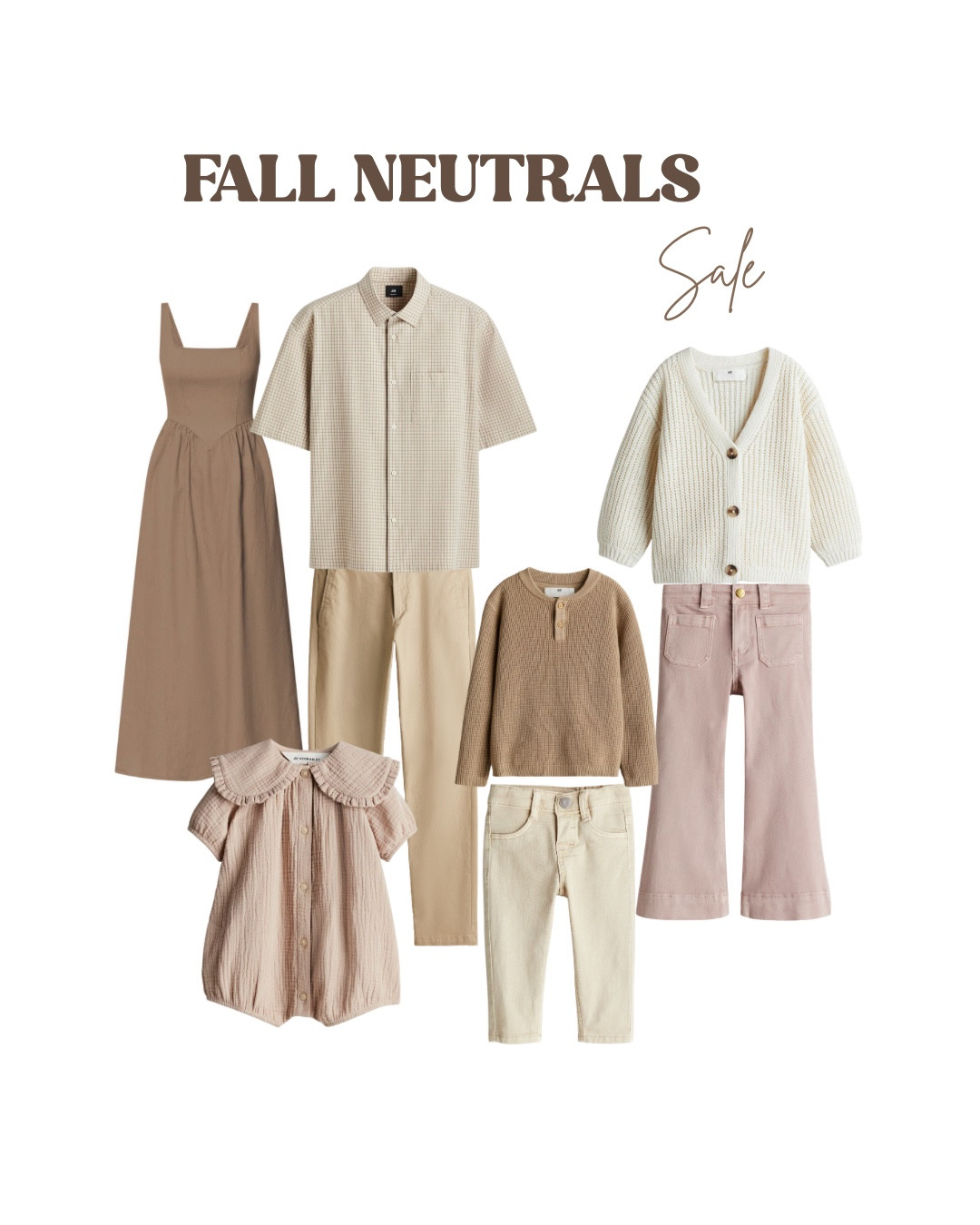 Fall photo outfits on sale from H&M! Pair the dress with a chunky knit or short cowgirl boots for a western spin 

#LTKFamily #LTKSeasonal #LTKSaleAlert