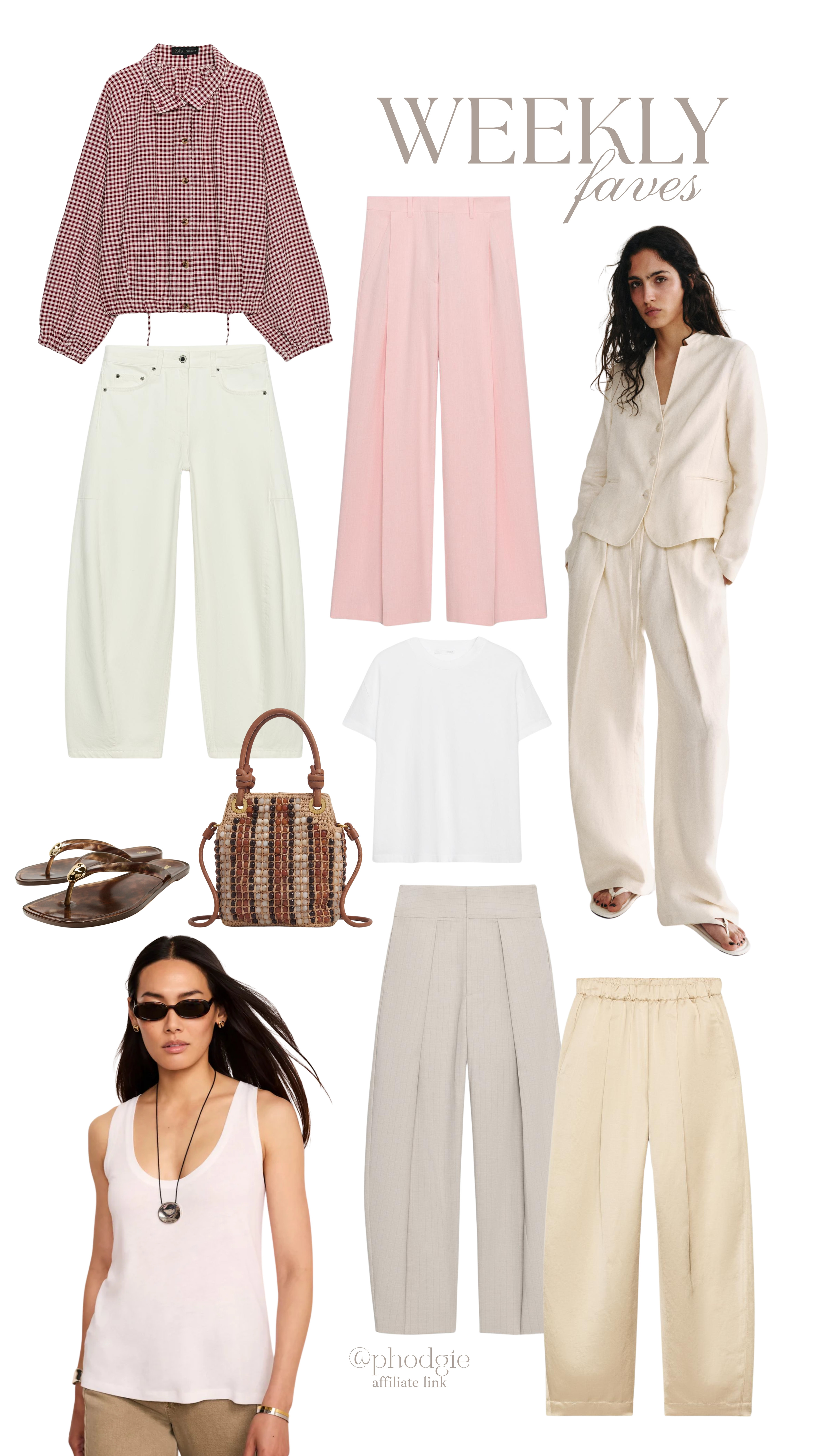 Weekly faves 🩷

workwear, office outfits, balloon trousers, barrel leg, bomber jacket, linen trousers, summer outfit, holiday outfit, city break

#LTKuk #LTKsummer #LTKworkwear