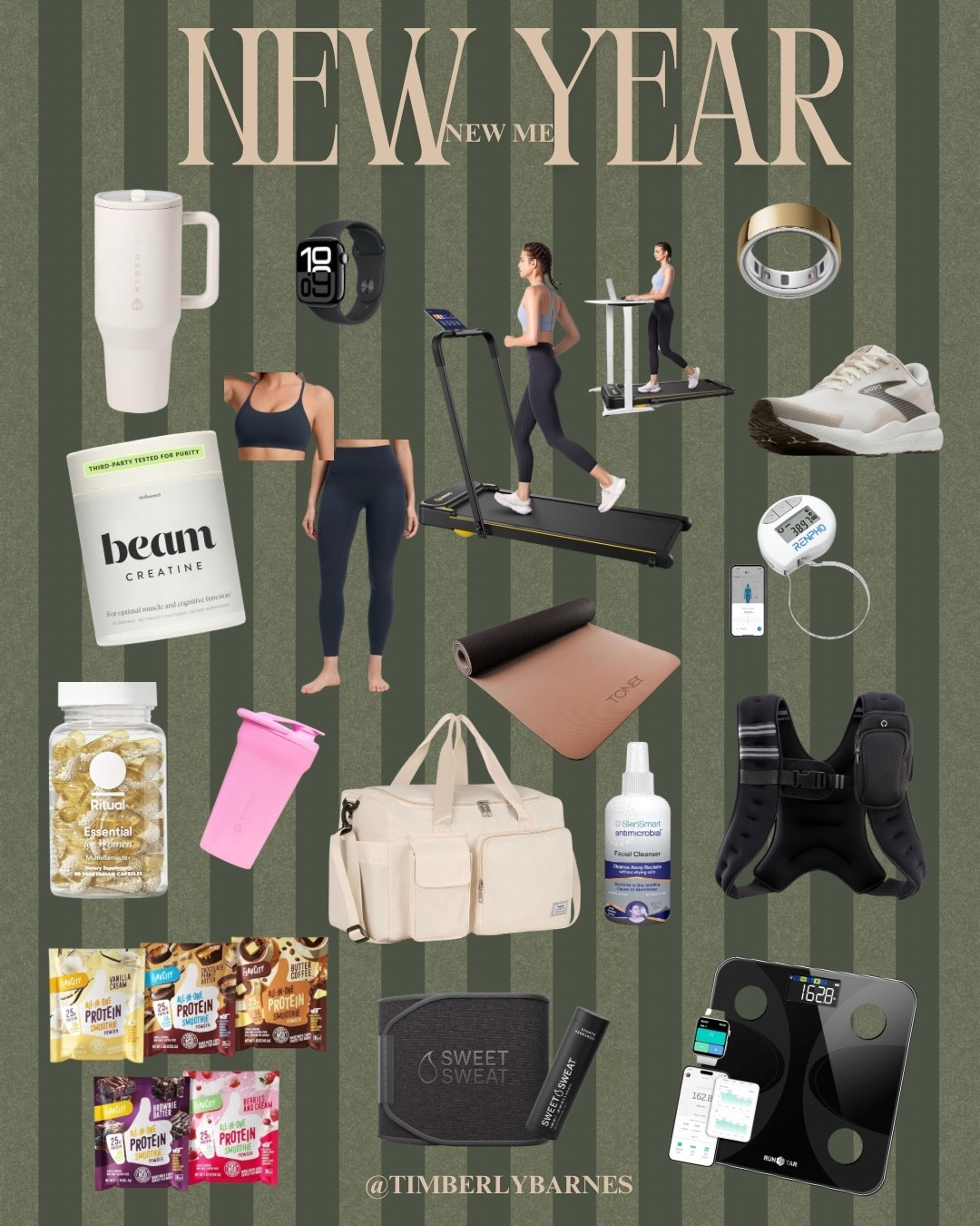 The new year calls for a new version of yourself or goals you set out to achieve! These items will help you do that! 

I know personally I am just going to be more active and be intentional with moving my body. In the past I have loved working out but right now my focus is just to stay active while maintaining good milk supply! There’s a time and place for strengthening and hard core working out but that’s not the season of life I’m in right now! However I can’t wait to get back to that! 




#LTKActive