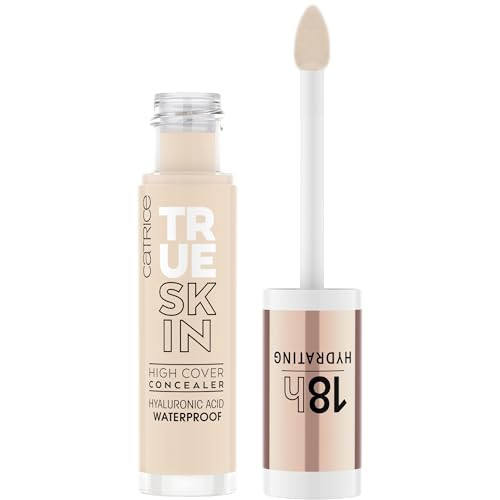 Catrice | True Skin High Cover Concealer (002 | Neutral Ivory) | Waterproof & Lightweight for Soft Matte Look | With Hyaluronic Acid & Lasts Up to 18 Hours | Vegan, Cruelty Free | Amazon (US)