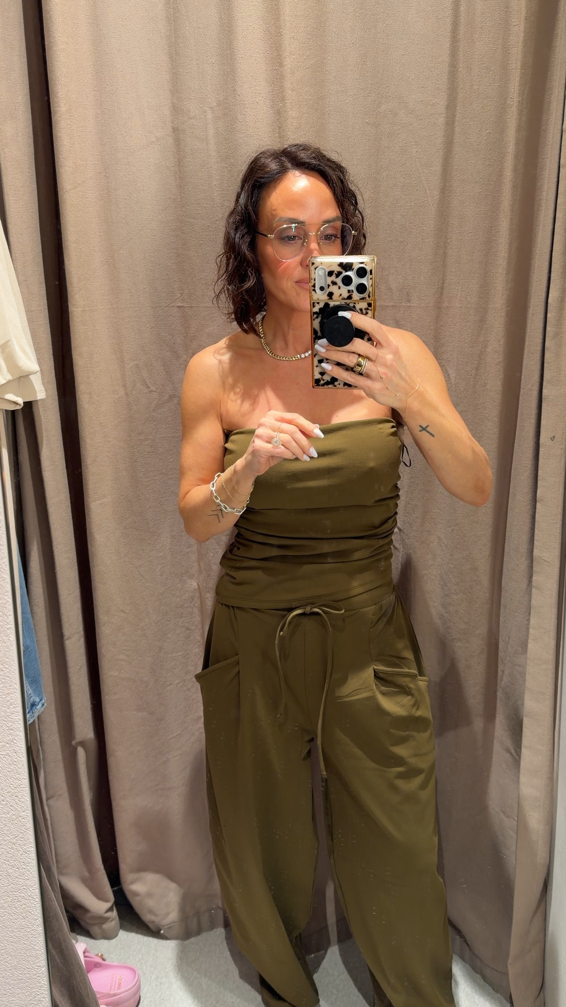 #zara finds of the day. m top, s pants 

#LTKOver40 #LTKootd #LTKdayinmylife