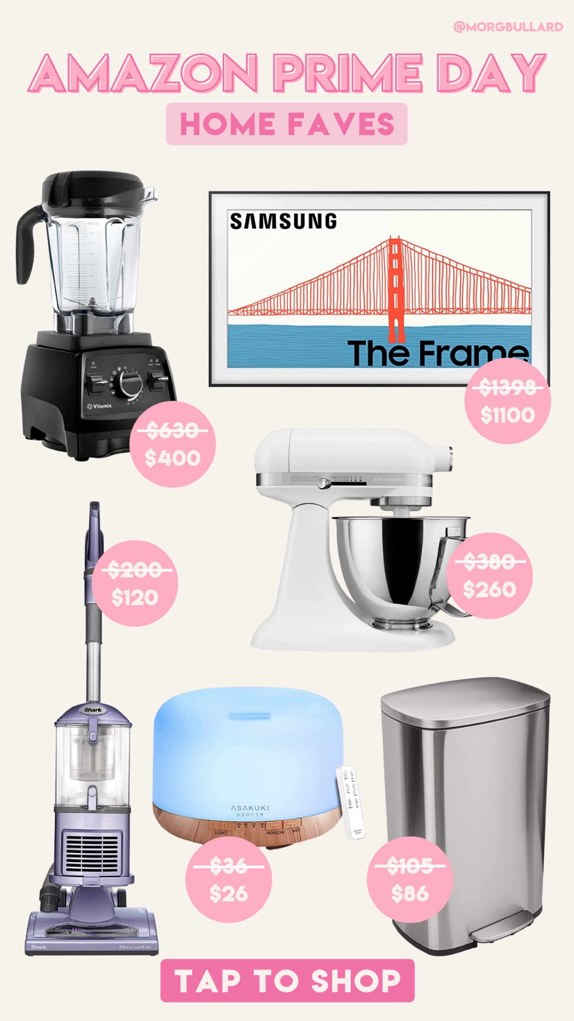 Amazon Prime Day | Amazon Early Access | Home Finds | Frame TV | Vitamix | Diffuser | Shark Vacuum 

#LTKhome #LTKunder100 #LTKsalealert