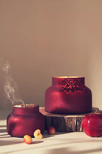 Capri Blue Spiced Cider Glass Jar Candle | Anthropologie (US)