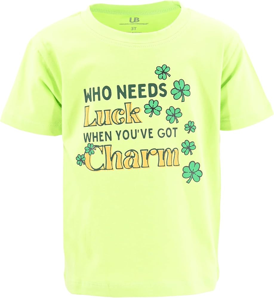 Boys Short Sleeve Funny Graphic Tees for Toddler to Big Kid | Amazon (US)