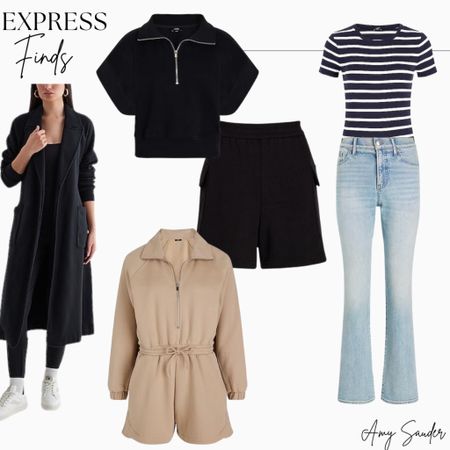 Express finds 
Summer outfit 
Jeans 

#LTKSeasonal #LTKstyletip #LTKfindsunder100