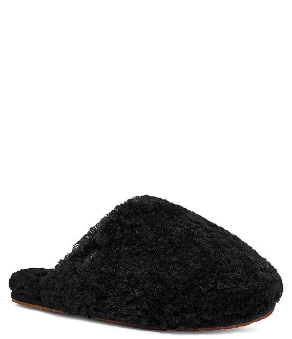 UGG® Maxi Curly Sheepskin Slippers | Dillard's | Dillard's