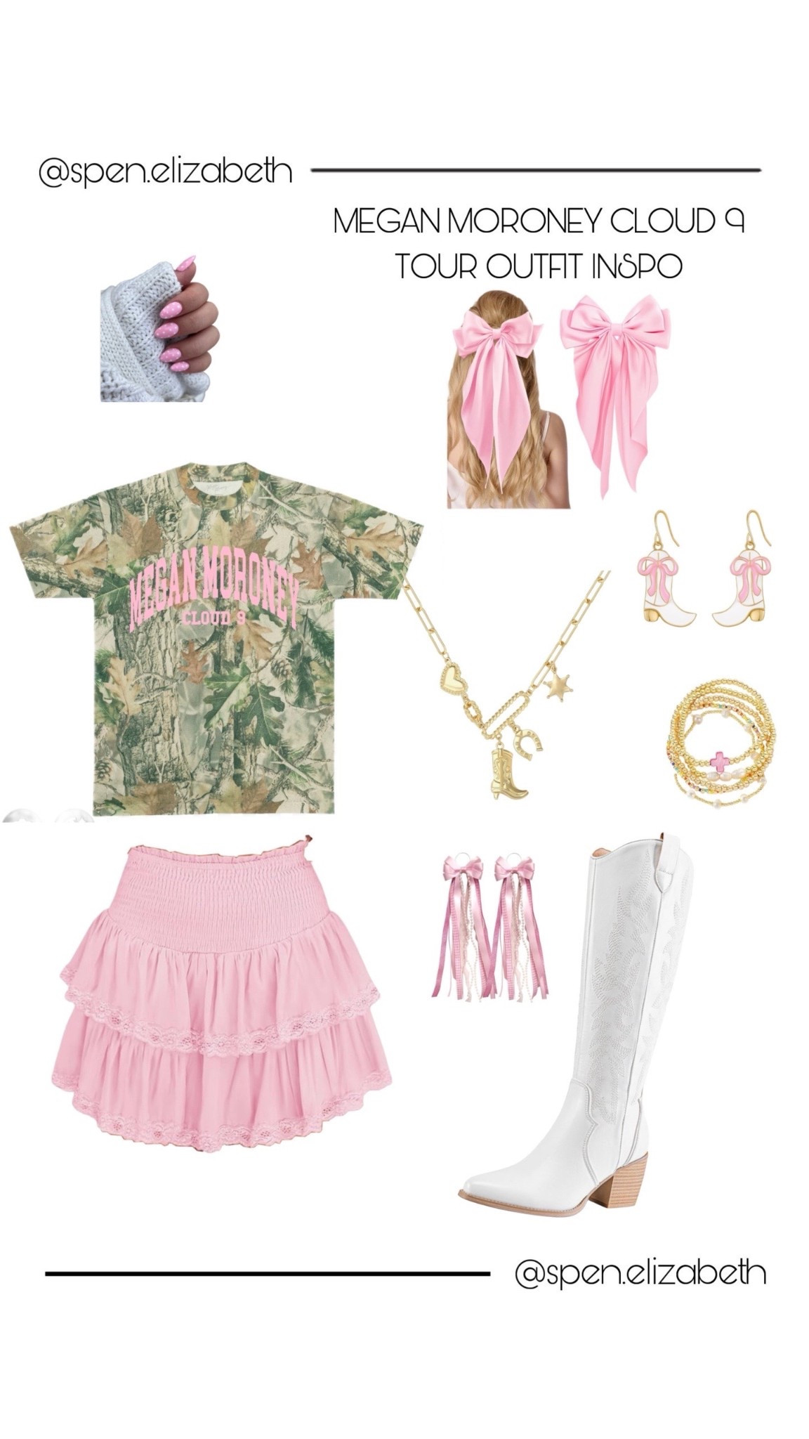 megan moroney cloud 9 tour concert outfit inspo!!