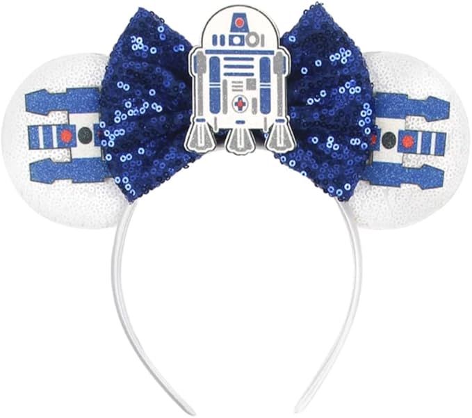 CLGIFT Mickey Ears, Black Minnie Ears, Darth Vader Minnie Ears, Storm Trooper Mickey Ears | Amazon (US)