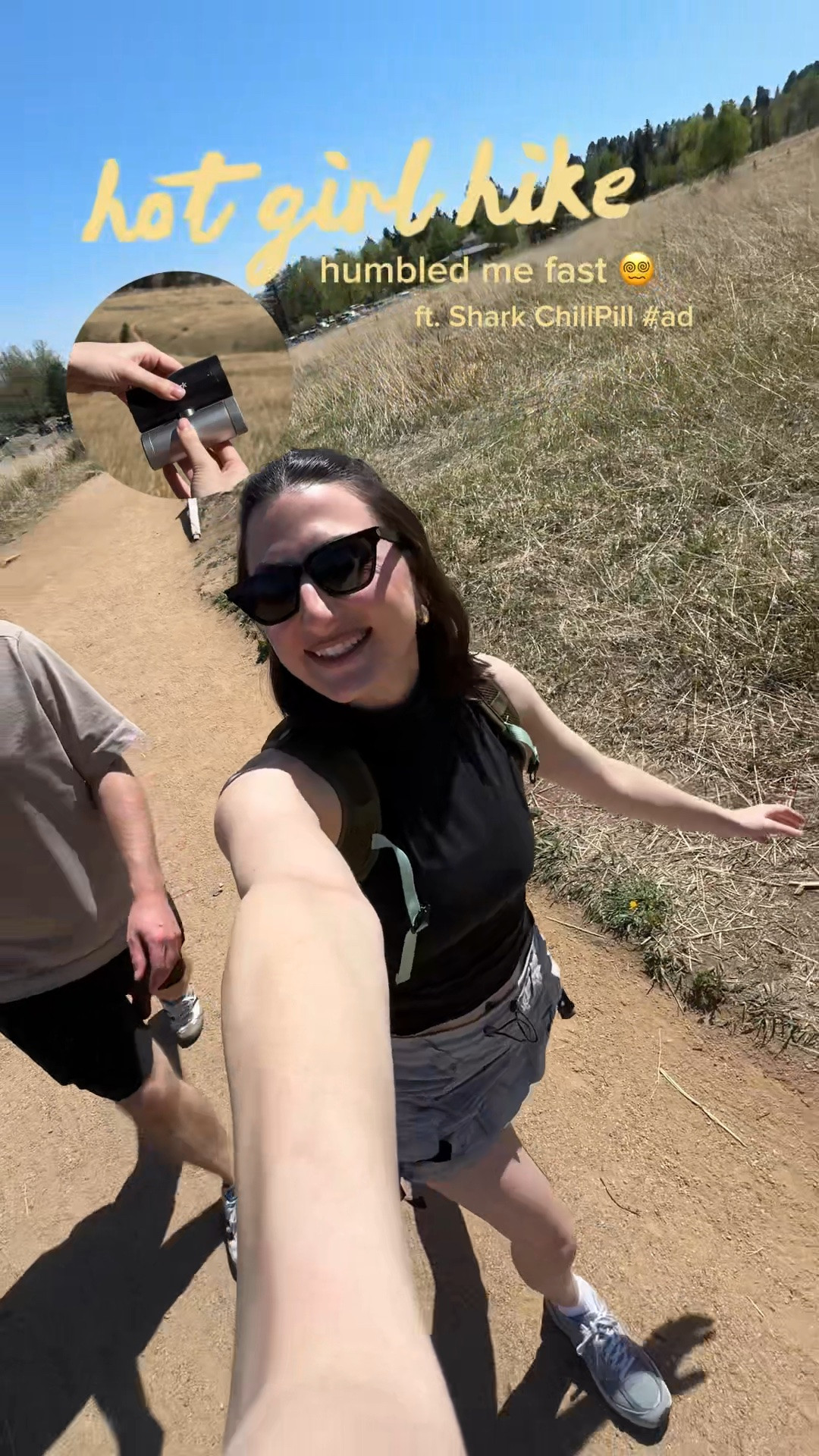 #ad this saved me on the trail AND after 👆🏻 Colorado hikes in the heat are no joke 😭

#TargetPartner #SharkPartner #SharkChilPill @target @sharkhome @Shop.LTK #liketkit