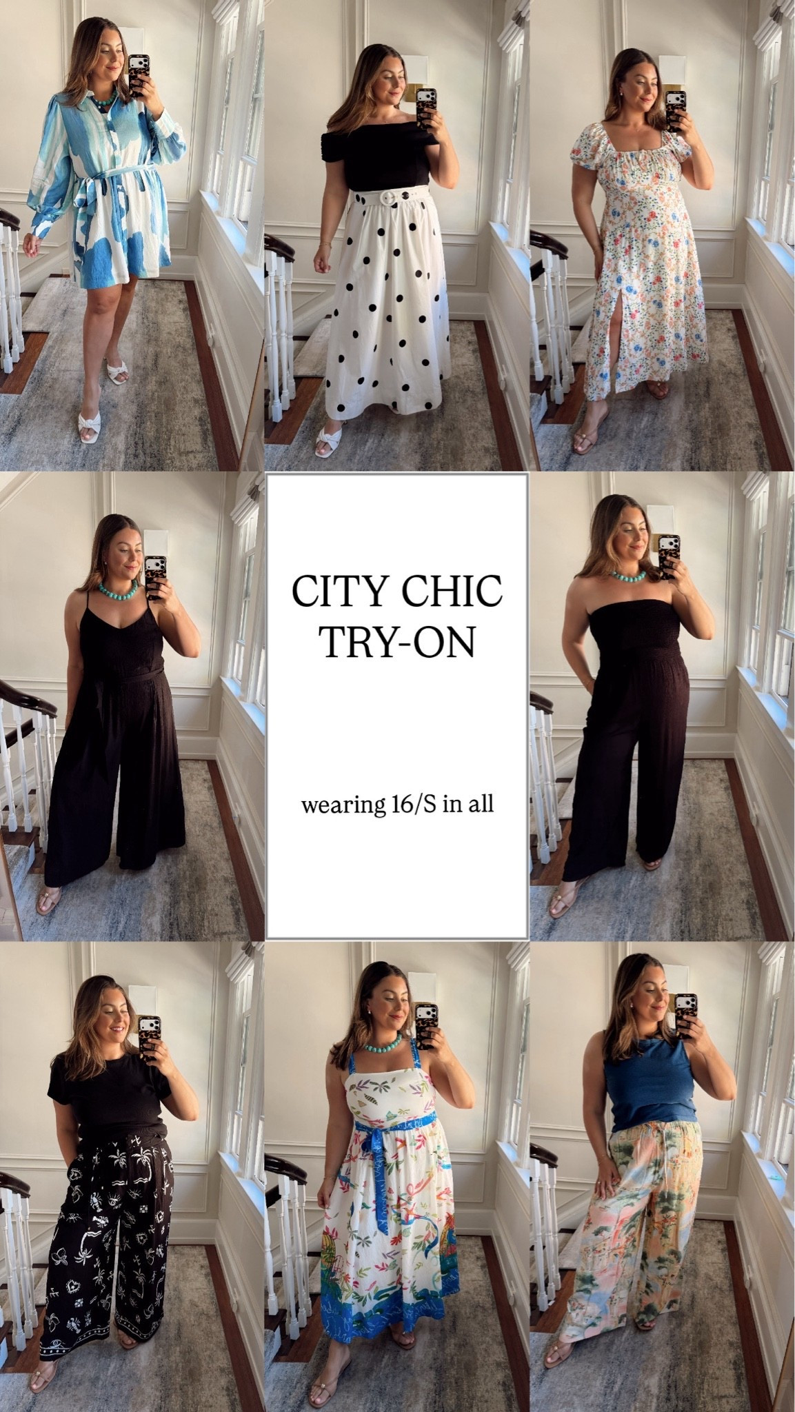 My recent City Chic order - wearing size 16/S in everything // summer outfit - plus size outfit - maxi dress - wide leg pants - jumpsuit - date night outfit

#LTKootd #LTKPlusSize #LTKSeasonal