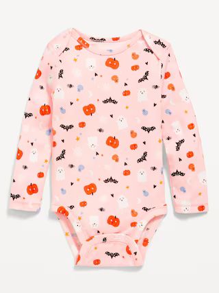 Printed Long-Sleeve Bodysuit for Baby | Old Navy (US)