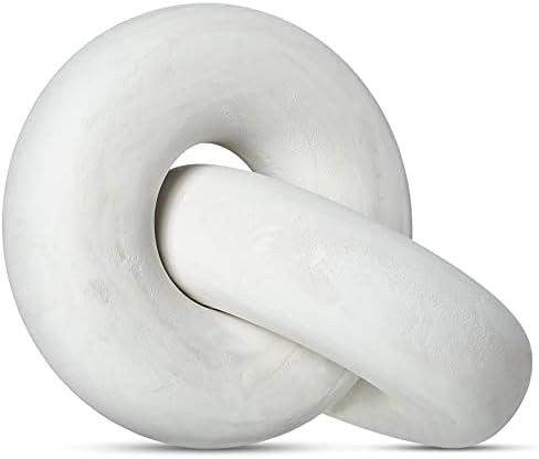 Yalikop 2-Link Wood Chain Decoration Wood Knot Decor Decorative Wood Link Chain Boho Hand Carved ... | Amazon (US)