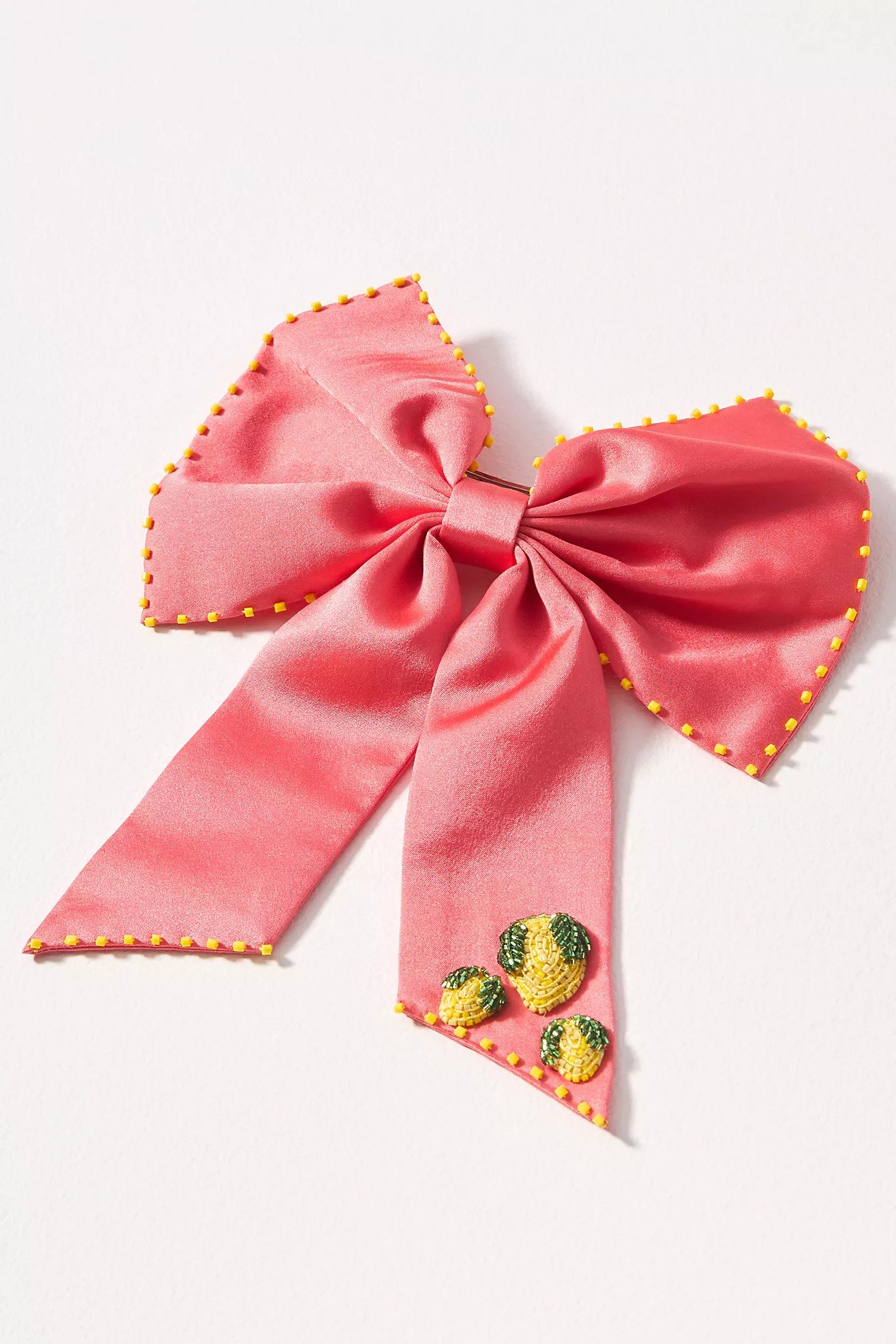 Mignonne Gavigan Silk Lemon Bow | Anthropologie (US)