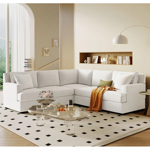 Tiyrene Upholstered Sectional | Wayfair North America