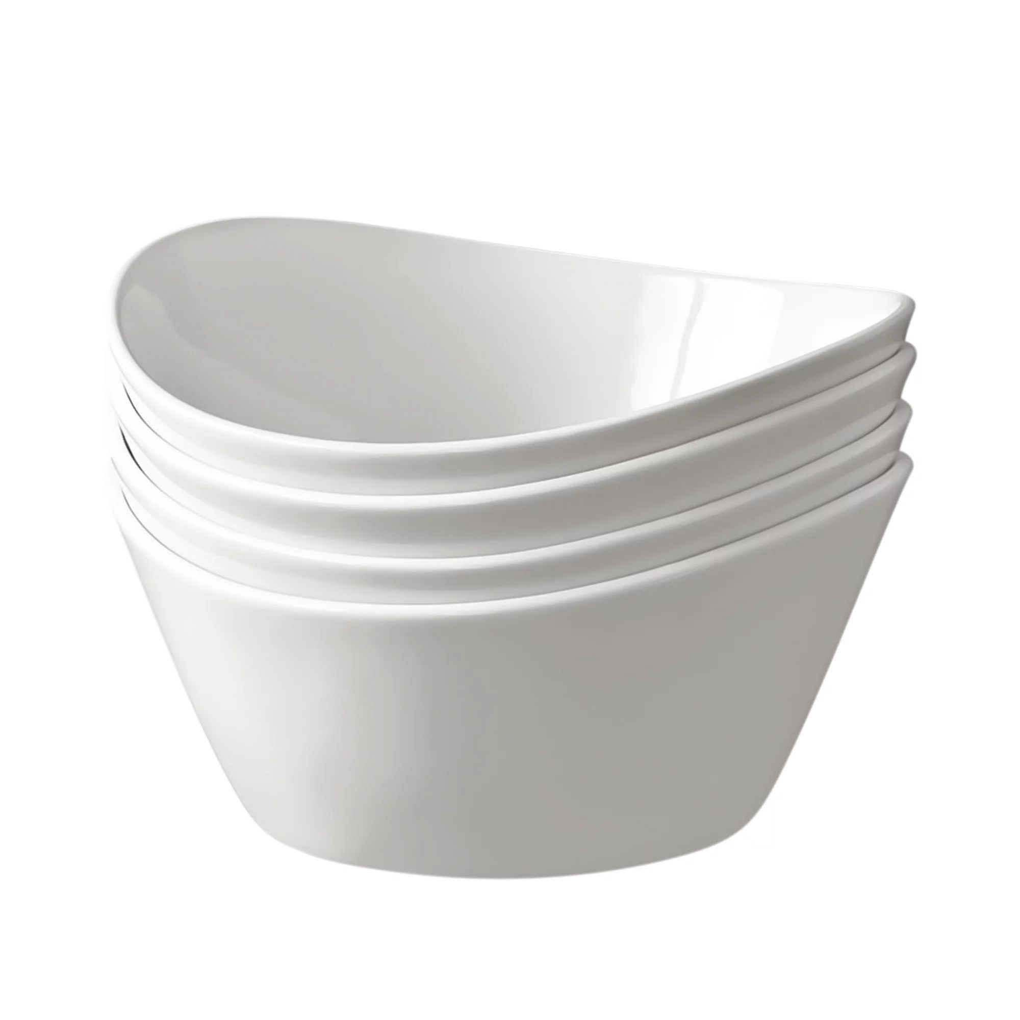 Better Homes & Gardens Porcelain Wavy Serve Bowls, set of 4 - Walmart.com | Walmart (US)