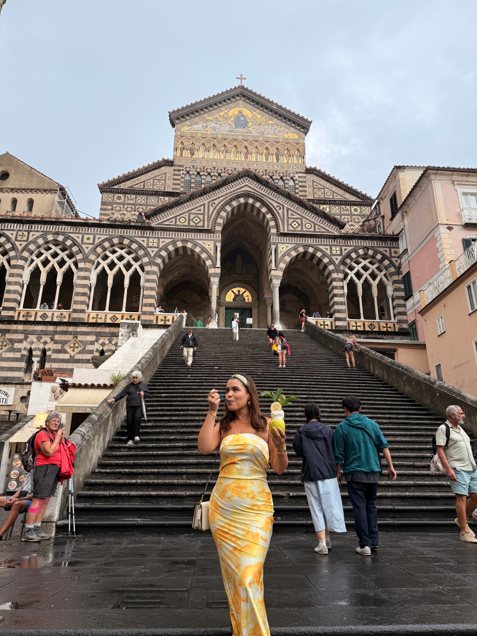 Amalfi Outfit 🍋 Yellow Satin Dress 
.
.
.
Amalfi coast outfit, Italy ohtfit, yellow dress, yellow satin dress, Lemon dress, vacation outfit, vacation dress, summer dress, summer outfit, SHEIN dress, SHEIN outfits, coach purse, tabby purse

#LTKTravel #LTKPetite #LTKFindsUnder100