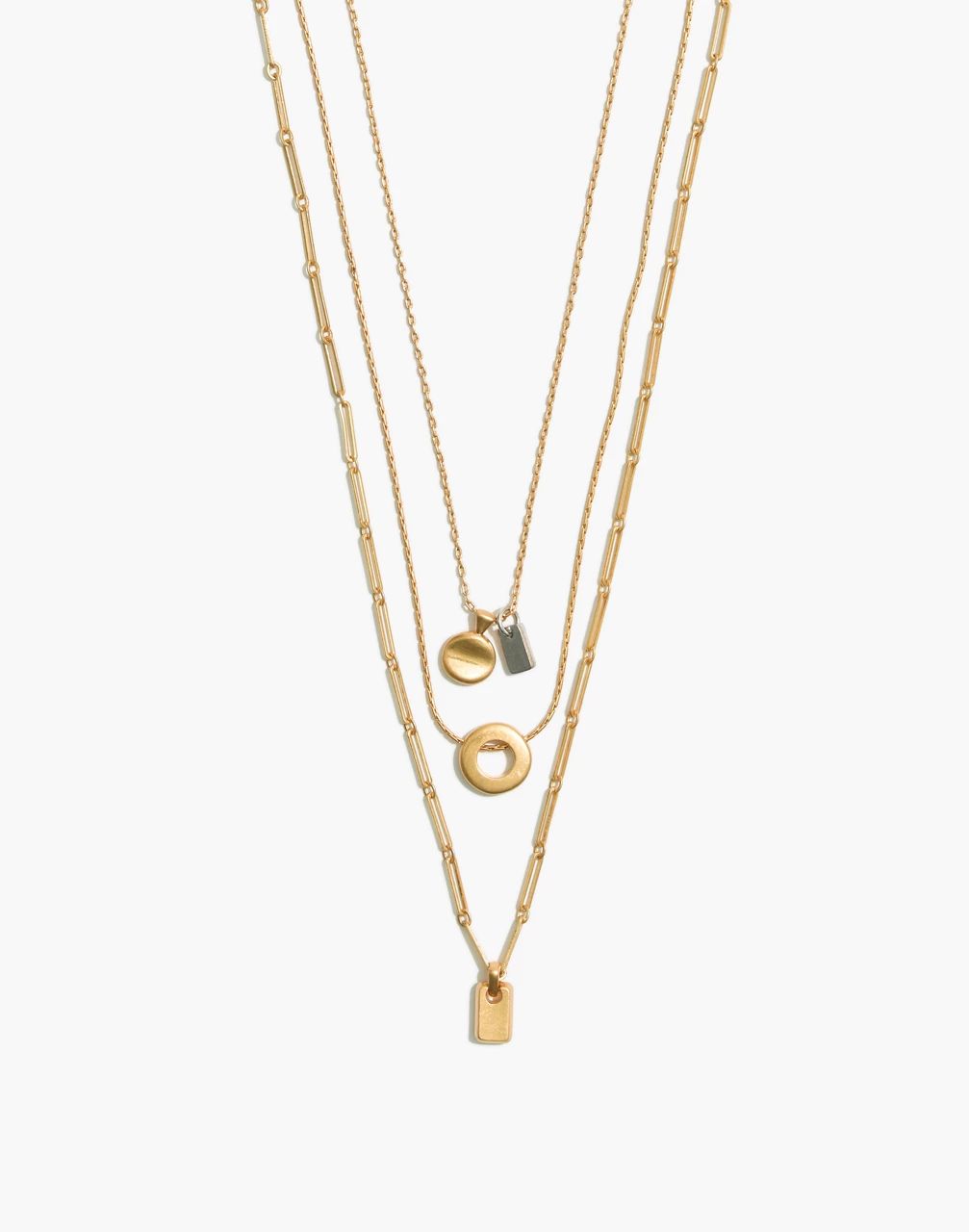 Mini Charms Necklace Set | Madewell
