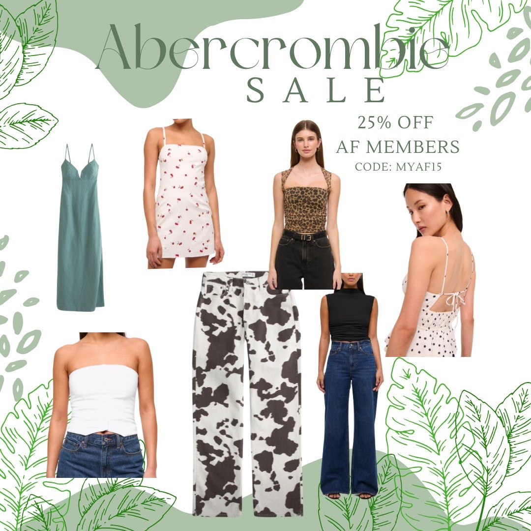 Abercrombie sale…things that I’m loving!!

#LTKFindsUnder50 #LTKOver40 #LTKSaleAlert