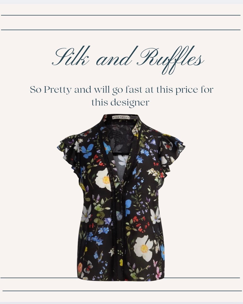 This beautiful top is on SALE! 🩷s

#LTKOver40 #LTKSaleAlert