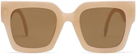 SOJOS Vintage Oversized Square Sunglasses for Women,Retro Womens Luxury Big Large Sun Glasses UV4... | Amazon (US)
