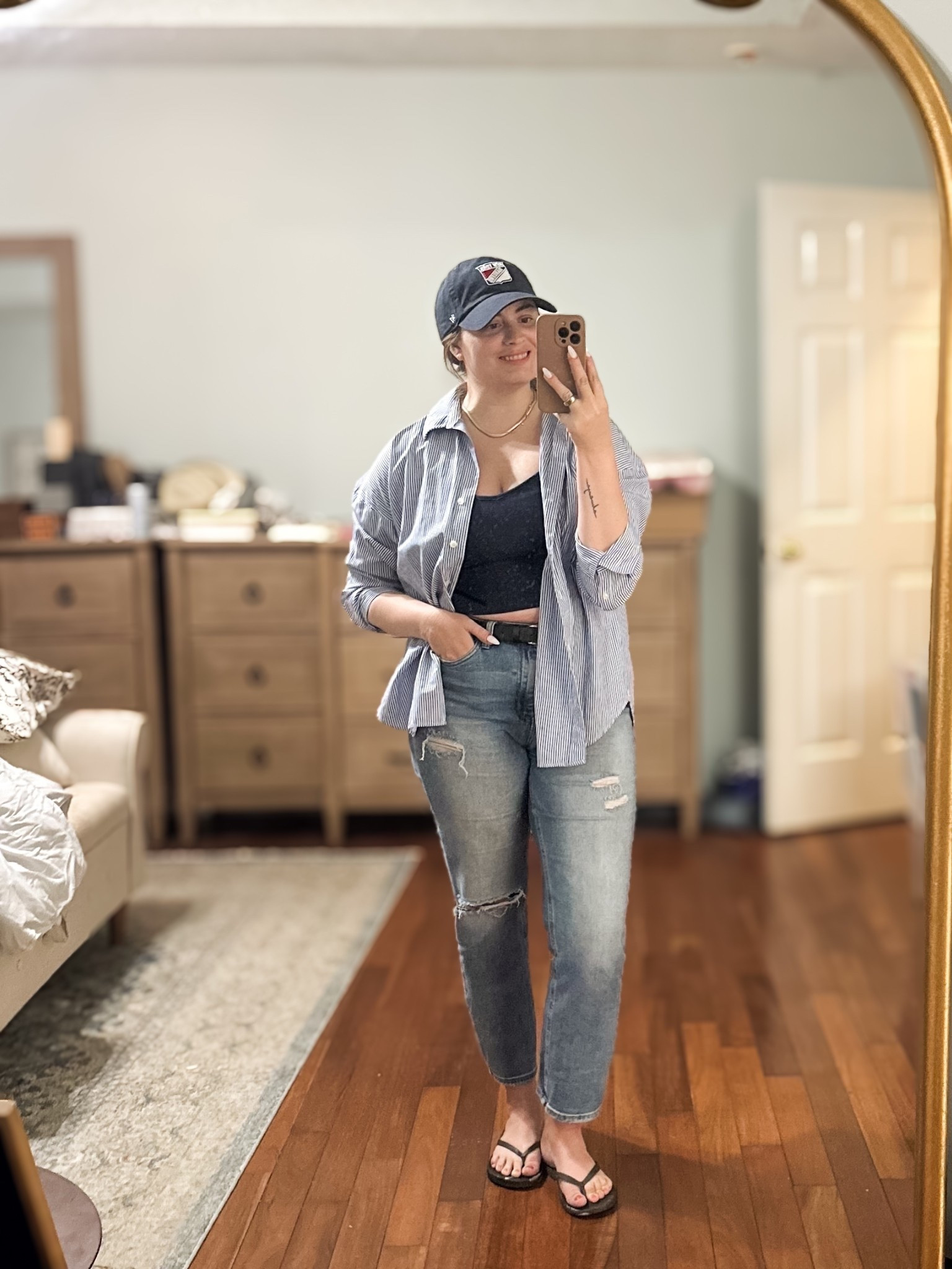 Flares & All-Star cheer placements. Life of a lupus mom // it’s hot outside but im always cold & gotta stay covered so threw on my softest jeans & this button up // 🔗 in bio

 #ChronicIllnessGirlie #SpoonieStyle #FatigueFriendlyFashion
#OOTD #SummerStyle #casualoutfit #outfitideas #styletips 
#whatiwore #shopmylook #affordable