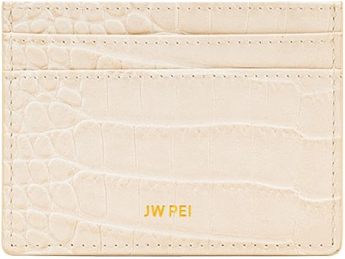 JW PEI The Card Holder - Ivory Croc | Amazon (US)