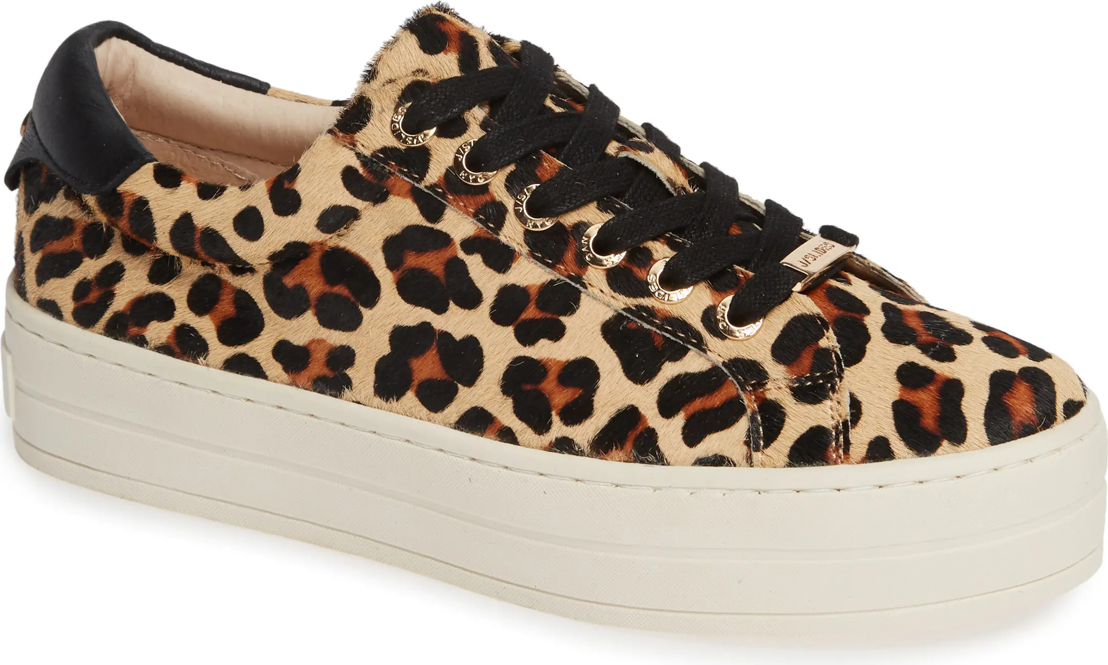 JSlides Hippie Genuine Calf Hair Platform Sneaker (Women) | Nordstrom