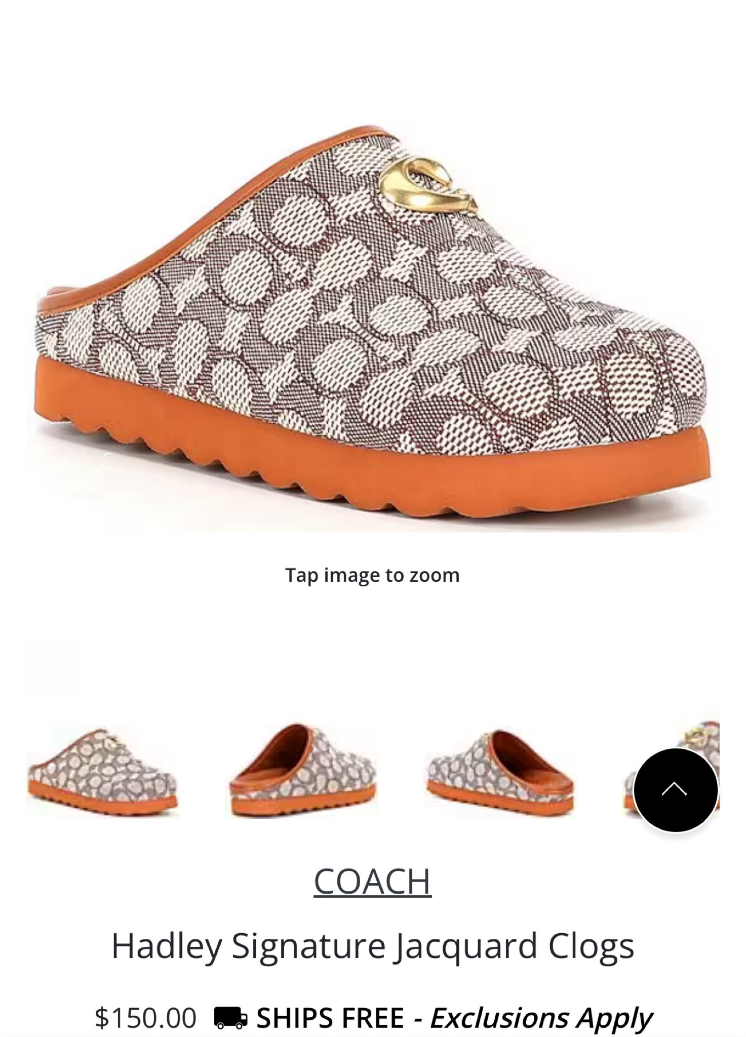 COACH slides. Hadley slipper. Casual footwear, Fall and winter shoes, clogs 

#LTKGiftGuide #LTKshoecrush