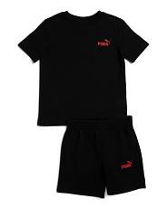 Boys 2pc Short Sleeve Tee And Shorts Set | TJ Maxx