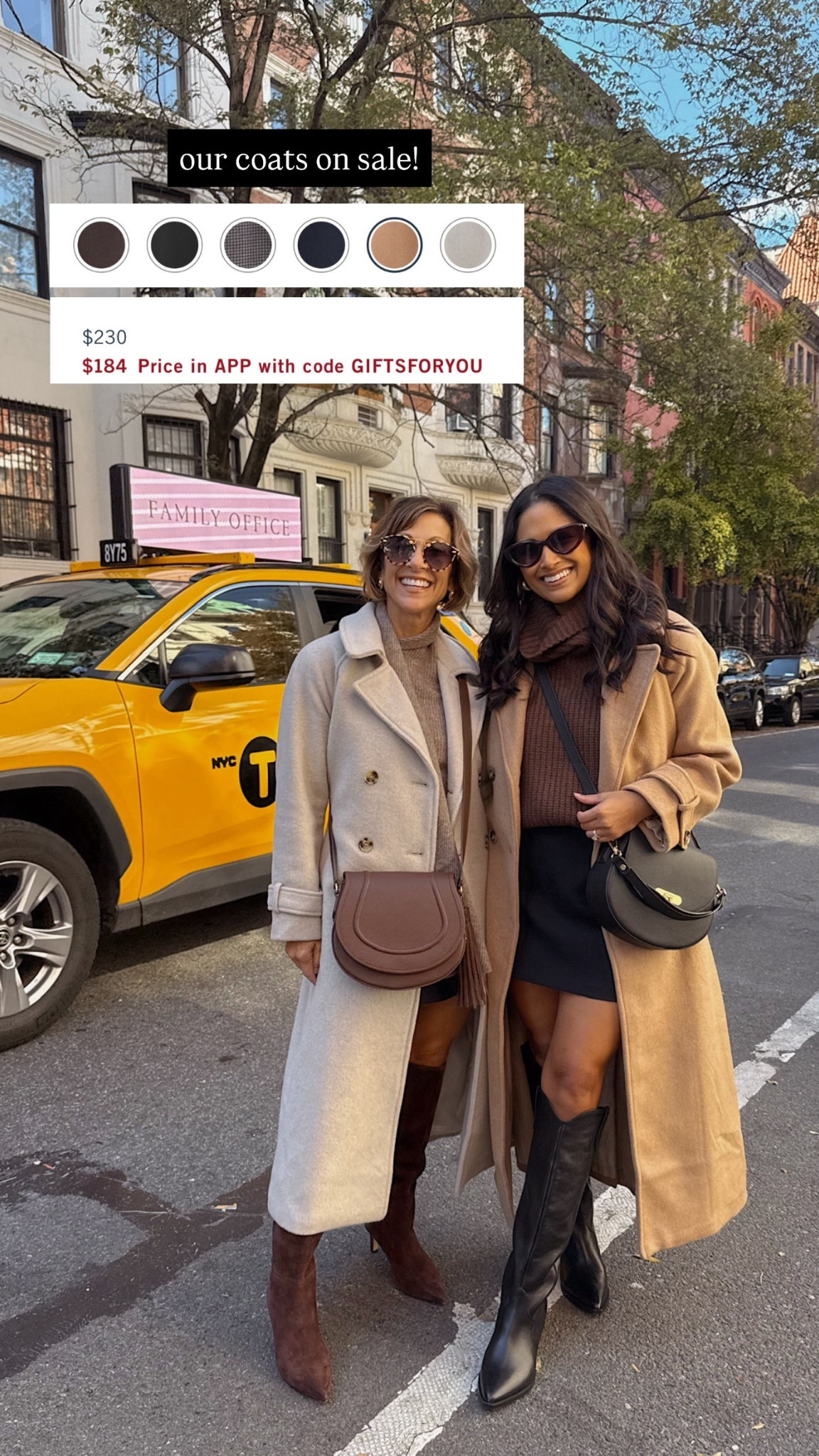 Twinning with my mom in our black skirts and trench coats! I’m wearing the regular XS in the coat and my mom is wearing the size petite XXS!

Take 20% OFF our bag with code: HAUTE20

#giginewyork #handbags #abercrombie #coat #trenchcoat #salealert

#LTKHoliday #LTKSeasonal #LTKSaleAlert