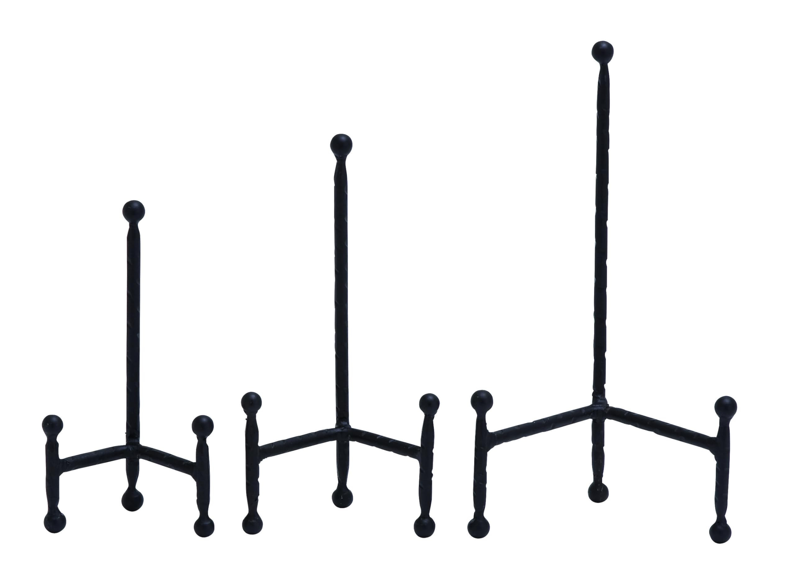 Deco 79 Metal Display Easel Tabletop Easel with Ball Details, Set of 3 Display Stand 12", 10", 8"... | Amazon (US)