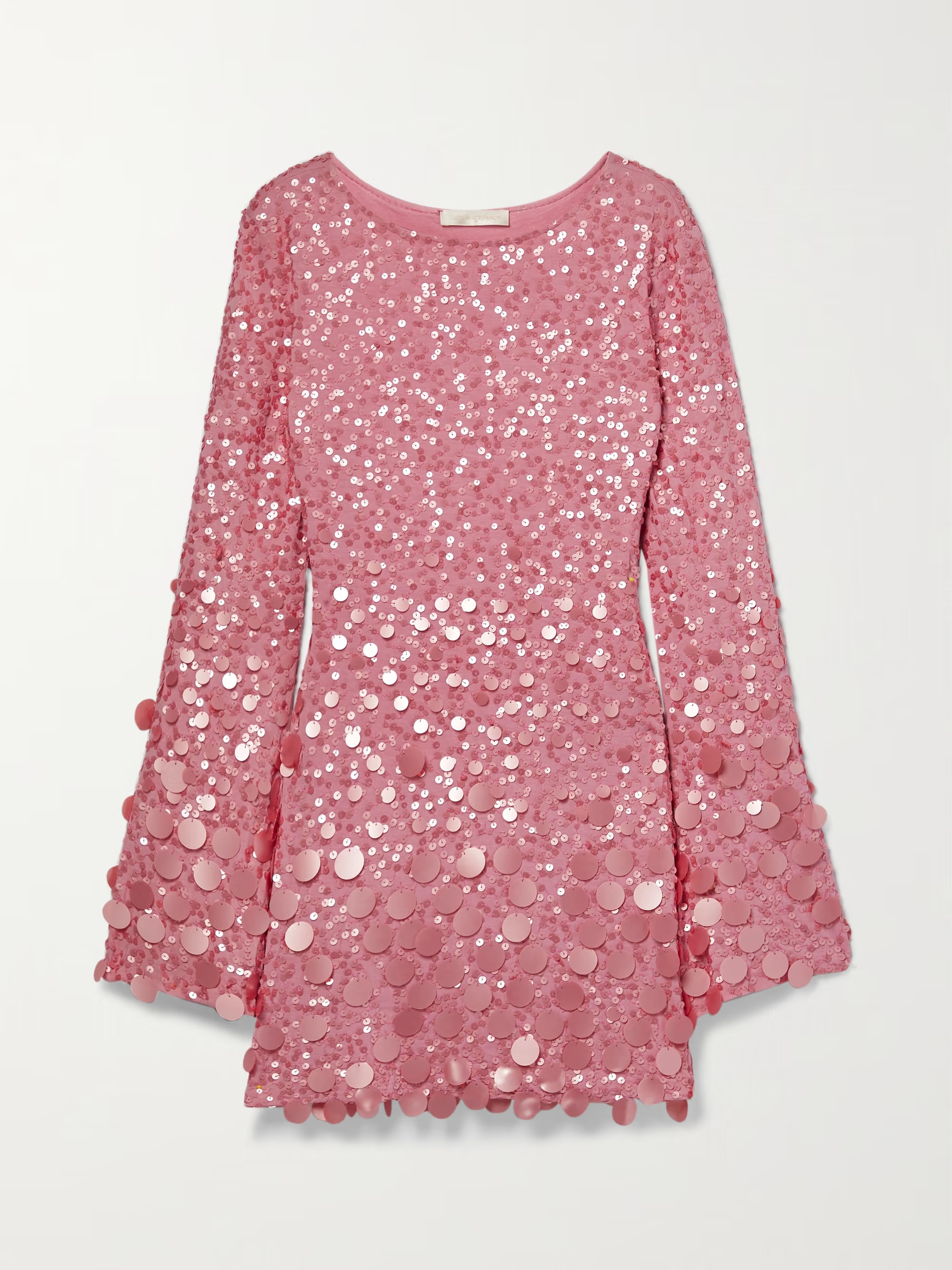 Lightning sequined stretch-jersey mini dress | NET-A-PORTER (US)