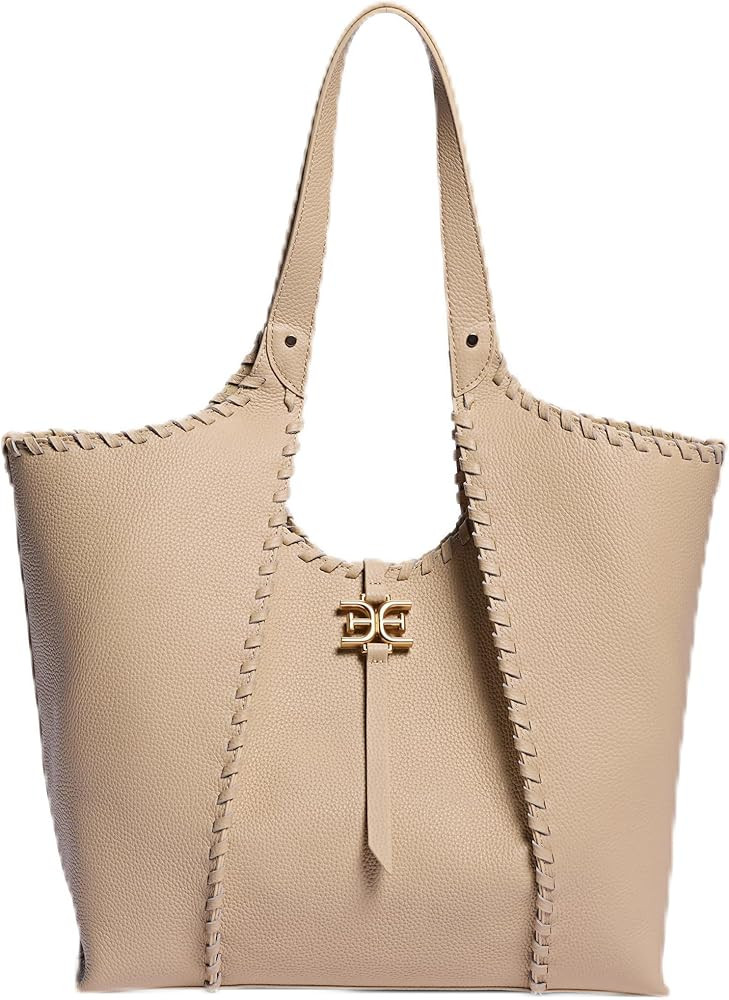 Sam Edelman Slyvia Medium Whipstitch Expandable Tobo | Amazon (US)