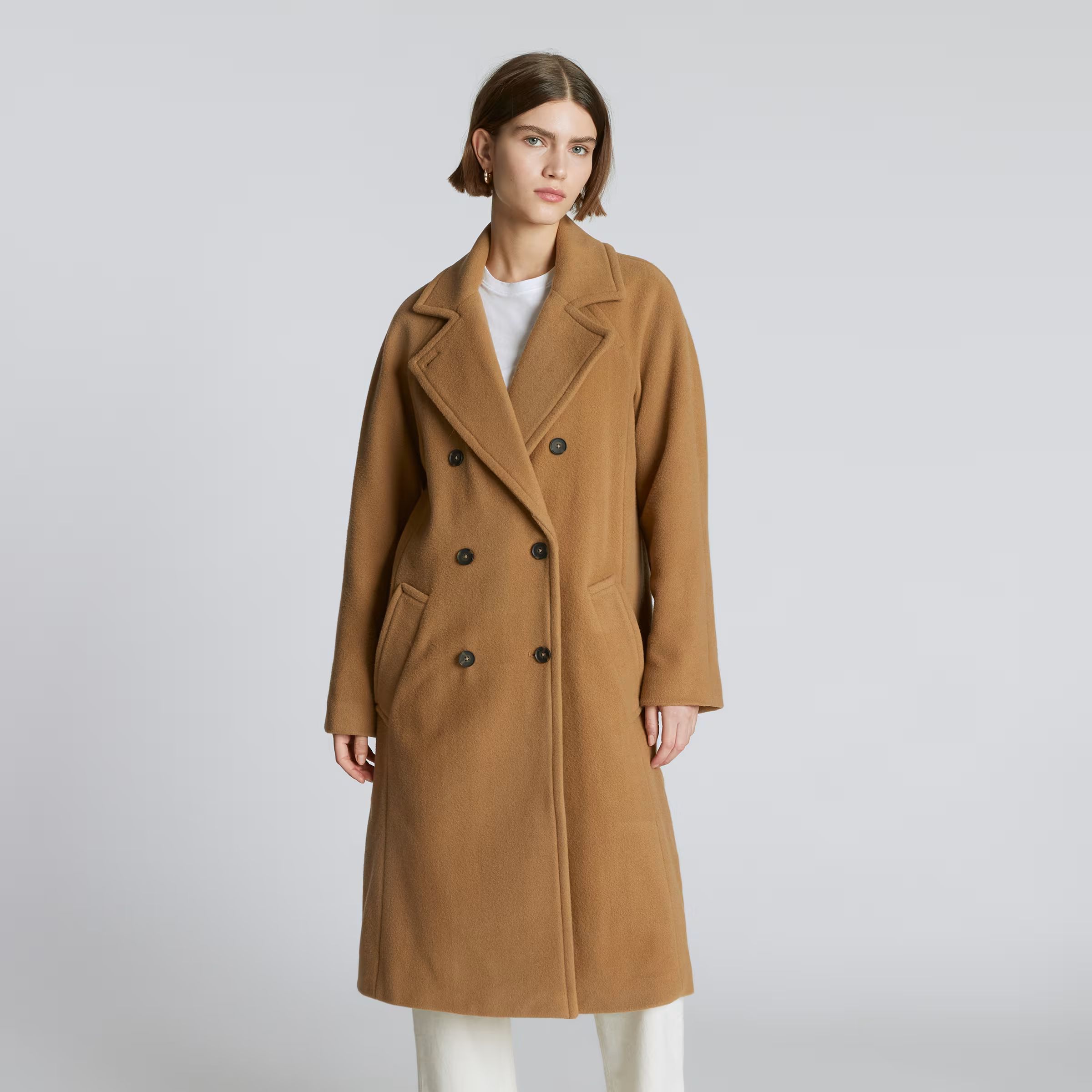 The Italian ReWool® Long Peacoat | Everlane