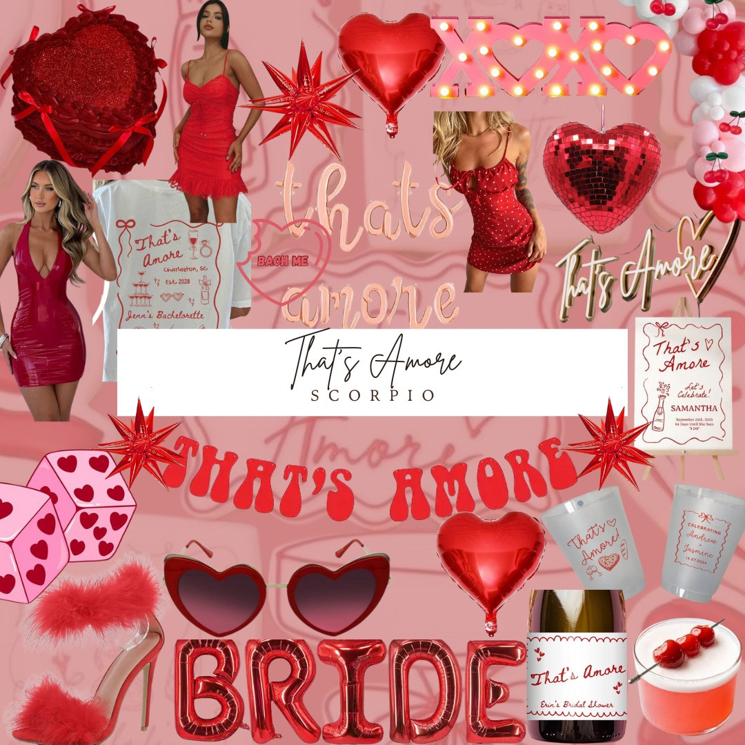 Zodiac Signs if they were Bachelorette Mood Boards: Scorpio 

 #LTKGiftGuide #LTKParties #LTKStyleTip