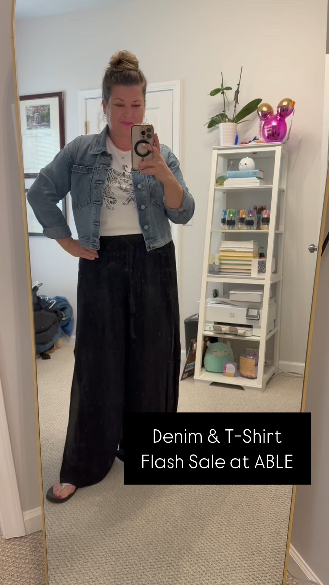 I may be a bit obsessed with jean jackets from @ABLE, but for good reason. it’s one of the most-loved things they make and their Merly Jacket is one of their best-sellers. 

Their Gloria Graphic Tee is also my go-to t-shirt if I want to look put together for a night out or a travel day. (I’m also a big fan of the Nashville Graphic Tee; I size down for both)

The Madelin Cropped Jacket is my current fave and the Naibi Cropped Jacket is their latest version of the one I’m wearing. 

Use code FLASH50 to save 50% off today.


#LTKSaleAlert #LTKOver40 #LTKMidsize