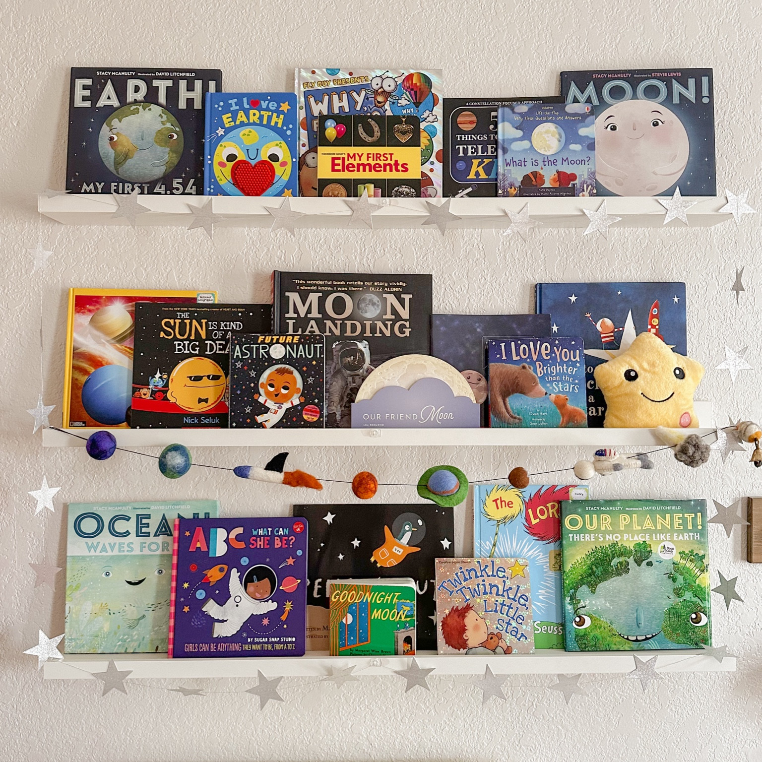 Space books! 👽🛸🌎💫🪐☄️ 

#LTKBaby #LTKKids #LTKHome