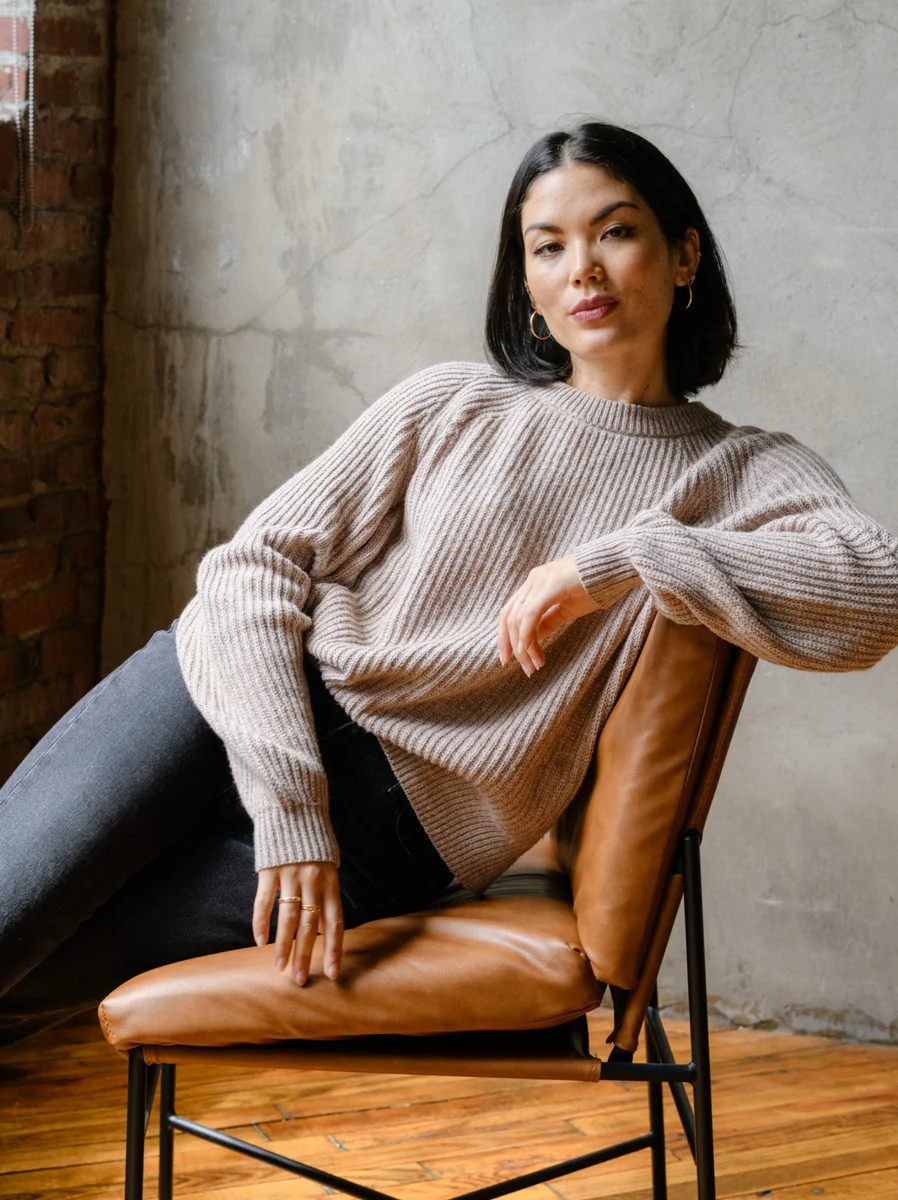 Rowan Rib Crew Sweater | ABLE Clothing