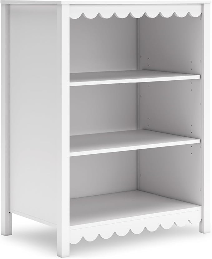 Signature Design by Ashley Hallityn Modern Freestanding 3-Tier Bookcase with 2 Adjustable Shelves... | Amazon (US)