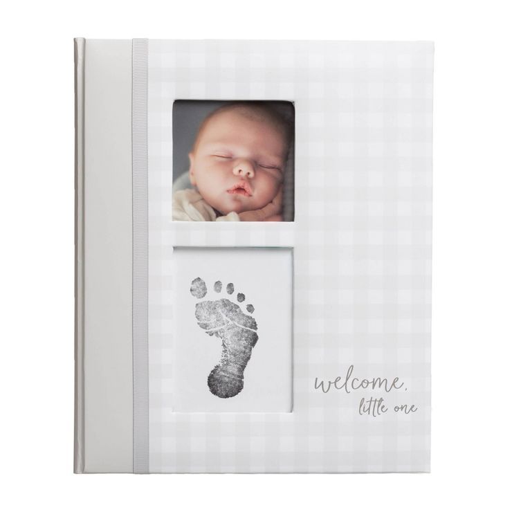 Pearhead Gingham Baby Memory Book | Target