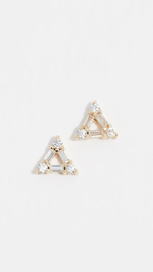 Trilogy Stud Earrings | Shopbop
