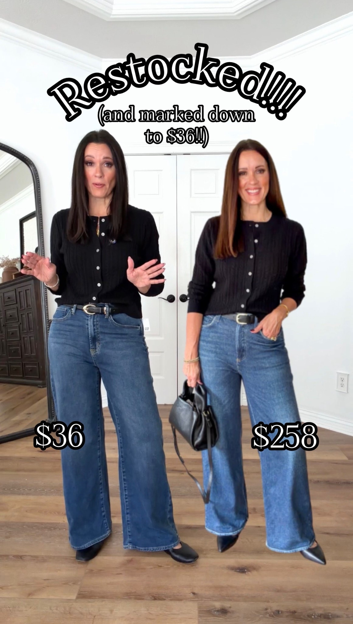 Hurrrrrry! The affordable alternative to the viral sweatpant jeans is back in stock and marked down to just $36!!

I suggest sizing up if in between for a looser fit. 



#LTKFindsUnder50 #LTKSaleAlert #LTKOver40