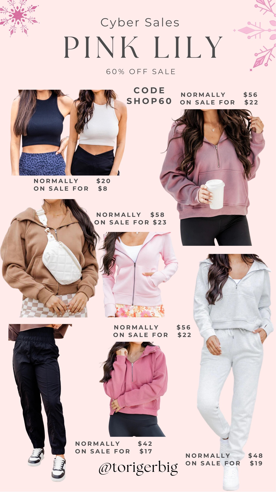 Be sure to check out Pink Lily’s doorbusters. The perfect time to grab some great discounts on gifts you need. #PinkLily #Christmas #Gift.

#LTKstyletip #LTKCyberWeek #LTKsalealert
