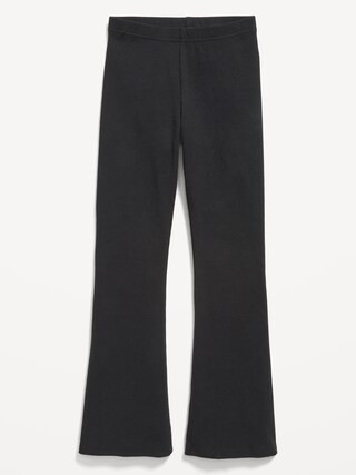 Full-Length Ribbed Flared Leggings for Girls | Old Navy (US)