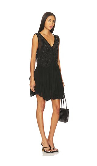 Twilight Dress in Onyx Black Sequin Dress | Sequin Mini Dress | Party Mini Dress | Revolve Clothing (Global)
