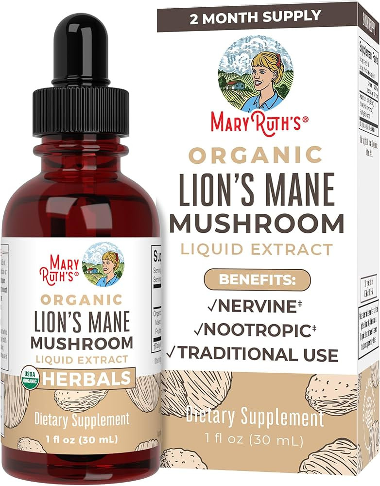 Lions Mane Mushroom Supplement | Up to 2 Month Supply | Nootropic USDA Organic Lions Mane Extract... | Amazon (US)