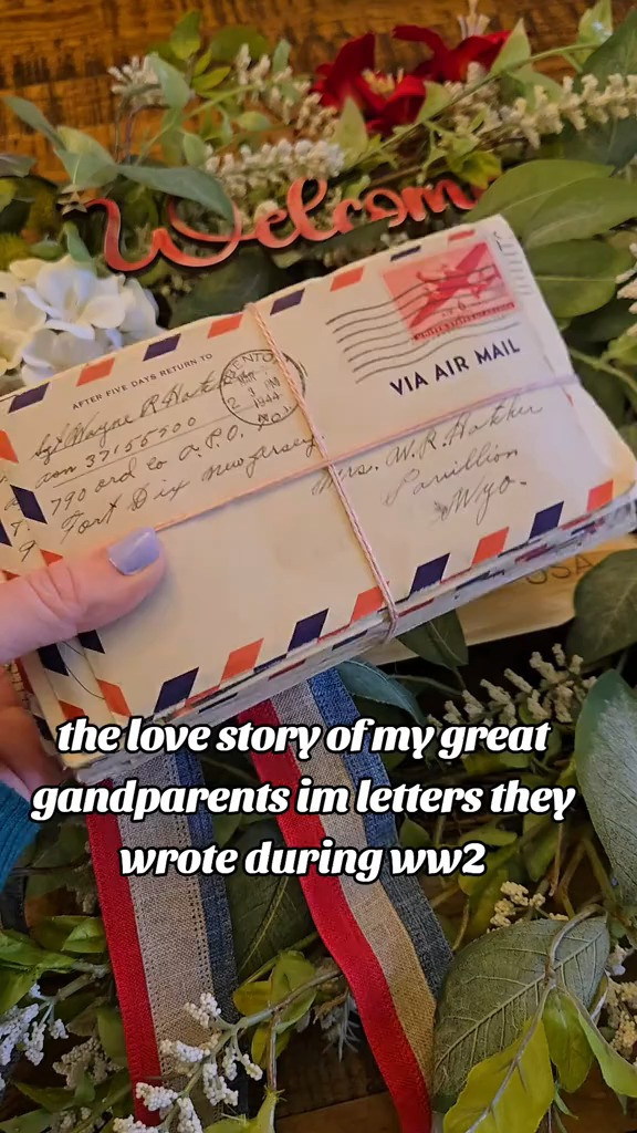 Found my great grandparents letters from WW2

#LTKdayinmylife #LTKstorytime
