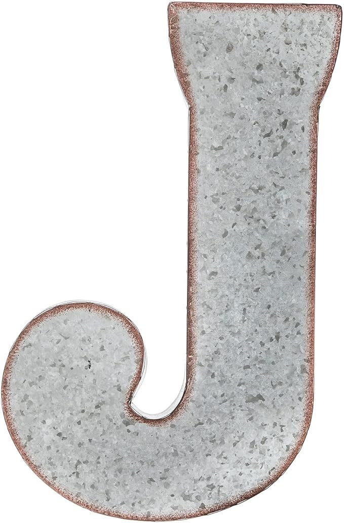 Hobby Lobby Home Décor X-Large Galvanized Rustic Industrial Metal Letter Wall Hanging Table Deco... | Amazon (US)